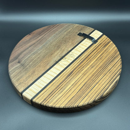 Molon Labe Punisher Logo Wall Art Zebra Wood