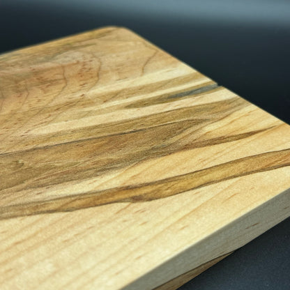 Bible Verse Change Tray Figured Ambrosia Maple