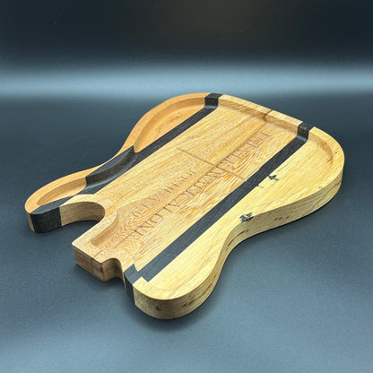 Telecaster Guitar Bible Verse Change Tray African Wenge