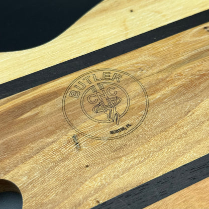 Telecaster Guitar Bible Verse Change Tray African Wenge