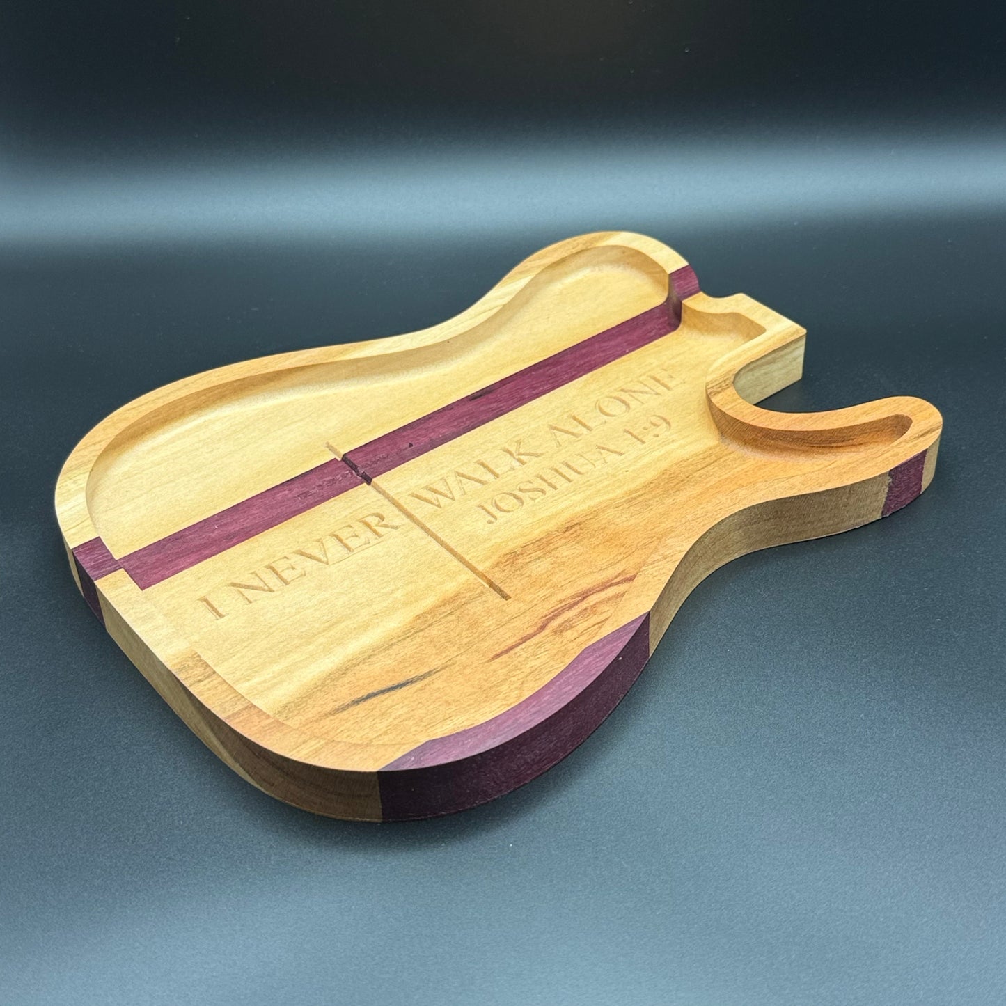 Telecaster Guitar Bible Verse Change Tray