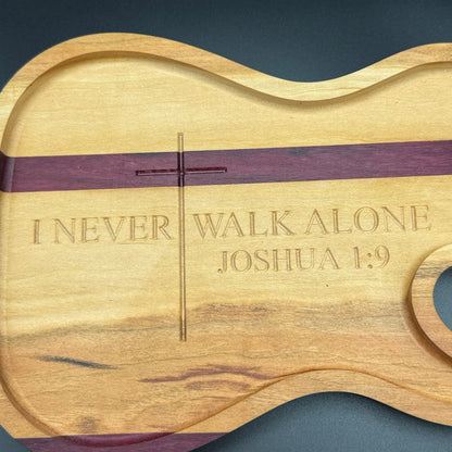 Telecaster Guitar Bible Verse Change Tray