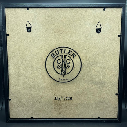 Butterfly Shadow Box Layer Art