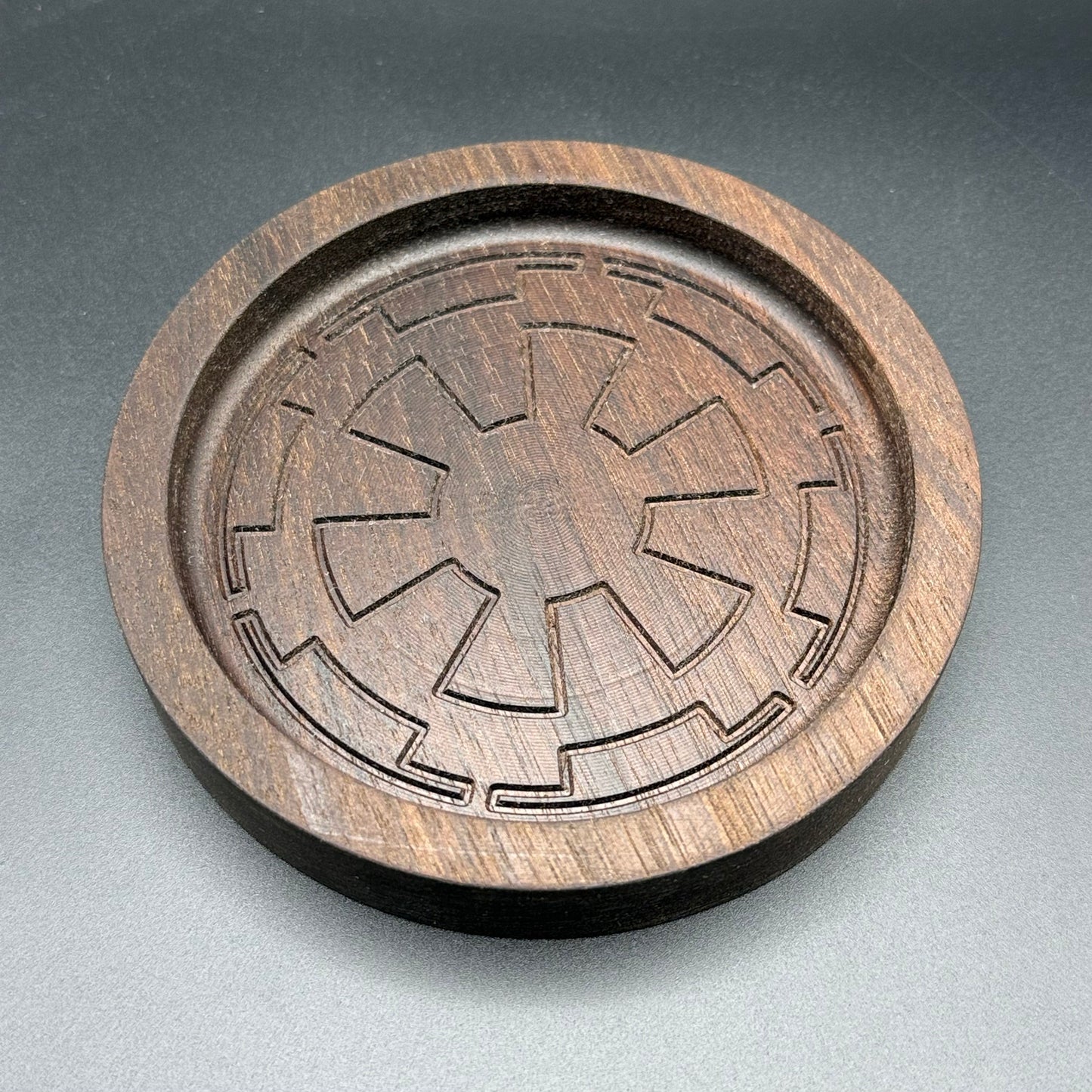 Walnut Imperial Crest Tray