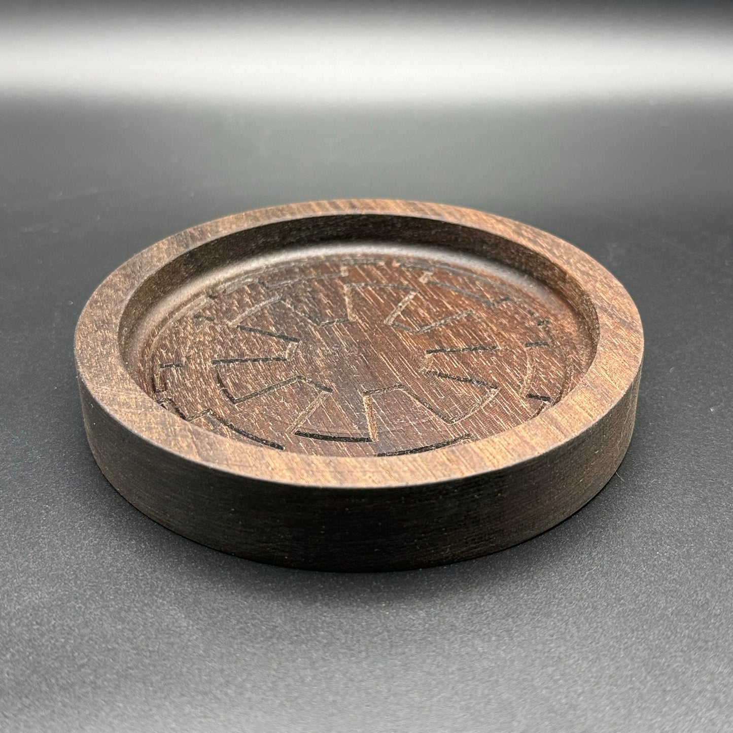 Walnut Imperial Crest Tray