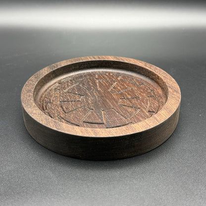 Walnut Imperial Crest Tray