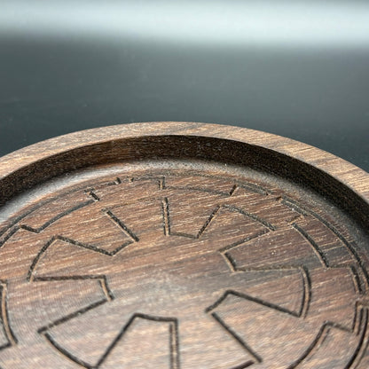 Walnut Imperial Crest Tray