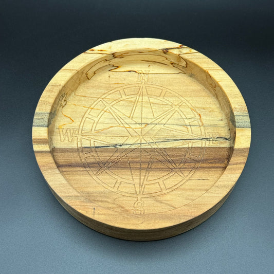Nautical Star Tray Made from Ambrosia Maple