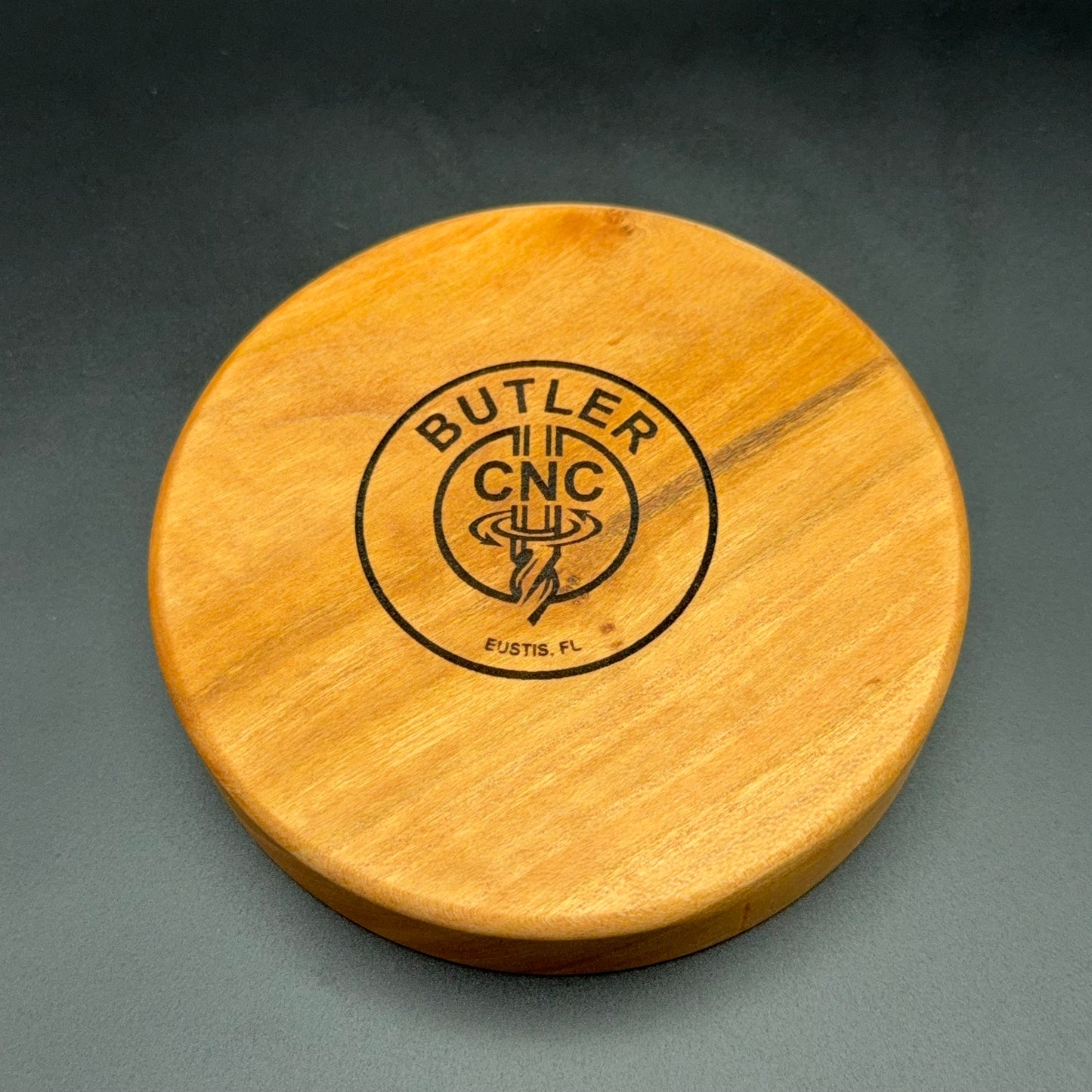 Cherry Maple Single Tea Candle Holder